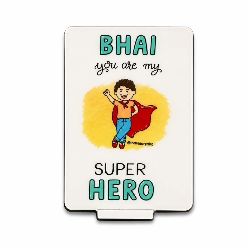 Rakhi hamper: personalised fridge magnet